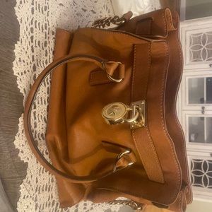 Michael Kors Leather brown bad